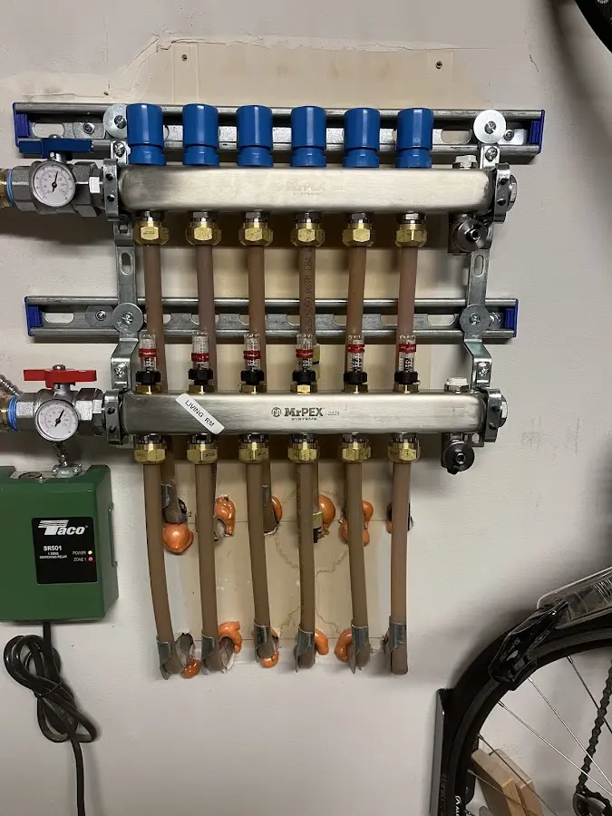 Plumber performing Leak Detection at a residential property in Leisure World